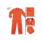 Qualitex Overall Orange 100% cotton (Workwear Store Point) - Tg XXXL (Misc.)