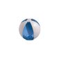 Waterpolo - beach ball - diameter 25 cm - transparent light blue / white (Misc.)