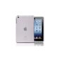 Rear hull unbreakable silicone matt effect for iPad Mini 7.7 '' smart cover compatible