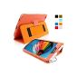 Snuggling Galaxy Tab 3 8 inches Case (Orange) - Smart Case with lifetime warranty (electronics)