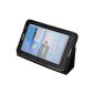 DONZO Wallet Structure Tablet Case for Samsung Galaxy Tab 2 P3100 P3110 Black (Electronics)