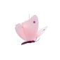 R & M Coudert Pendant Lamp Children Butterfly Lilac and Rose (Baby Care)