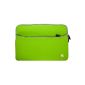 Vangoddy neoprene Shock Resistant Shockproof Pouch Carrying Case Laptop Bag for MacBook Pro / Air 33.8 cm (13.3 inches) (green)