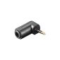 3.5mm audio adapter mini angled plug - toslink jack (Accessory)