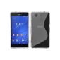 Silicone Case for Sony Xperia Z3 Compact - transparent S-Style - Cover PhoneNatic ​​Cubierta (Electronics)