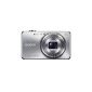 Sony DSC-WX200 digital camera (18.2 megapixels Exmor R sensor, 10x opt. Zoom, 6.9 cm (2.7 inch) LCD screen, 25mm wide-angle lens, Wi-Fi function) Silver (Electronics)