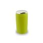 Qualy QL10081G Trash Can Capsule plastic 26 x 26 x 47 cm anbnehmbarer cover, green (household goods)