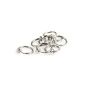 SET OF BELLY PIERCING FALSE NOSE RING EAR FORM CLAMP BODY JEWELRY (Jewelry)