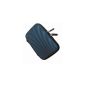 BK Bag / Pouch Case Case Case Case Rigid for portable external hard drives 2.5-inch shockproof water (blue shell) (Electronics)