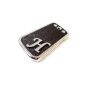 Exclusive Cad Samsung Galaxy S3 i9300 Rhinestone Bling Chrome Hard Cover Case Cover Letter H (Electronics)
