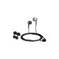 Sennheiser CX 300-II Precision In-Ear Headphones (1.2 m cable length, 3.5 mm jack, Carrying pouch, Earadapterset S / M / L) silver (Electronics)