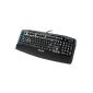 Logitech G710 Mechanical Gaming Keyboard (QWERTY keyboard layout) Black / Blue (Personal Computers)