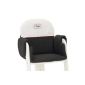 Herlag H5065-302 seat cushion for highchair Tipp Topp III, black / beige (Baby Product)