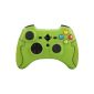 Speedlink Torid wireless gamepad for PC / PS3 (up to 10 hours of play time, XInput and DirectInput, vibration function, rapid-fire function) green (accessory)