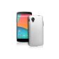 Hard shell EXTRA FINE White LG Nexus 5 and 3 + PEN FILM OFFERED (Electronics)