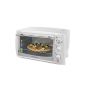 Andrew James - 20 liters mini oven and grill in white - Includes 5 cooking functions - 1500 Watt - 2-year warranty