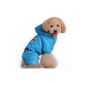 Qiyun Outdoor Waterproof Dog Puppy Winter Warm In a Hoodie Jacket Coat Suit Clothing Snow Clothing For Small Dogs Medium Large SML (Miscellaneous)