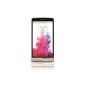 LG G3 S Smartphone (12.7 cm (5 inches) HD IPS display, 1.2GHz quad-core processor, 8-megapixel camera, Android 4.4) gold (Wireless Phone)