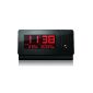 Oregon Scientific RMR391P Reveil design projector Display indoor / outdoor temperature LCD with big number and stylized end Design Projects the time and the alarm icon (Electronics)