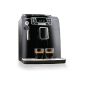 Saeco HD8751 / 95 Intelia coffee machine, ceramic grinder, 5-stage, black (household goods)