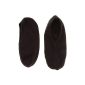 TRACY Fleece Slippers, Unisex Slippers - Black, Polyester (Shoes)
