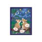 Ravensburger 278 626 - Starry Night Mouse - Paint by Numbers Brilliant, 13 x 18 cm (toys)