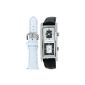 Oxgen Dualtimer Watch Black & White, interchangeable bracelet OMF20007DT (clock)