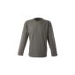 Form-fitting Hanes Fit T longsleeve t-shirt in 5 colors and in sizes SML XL Olive, M (Textiles)