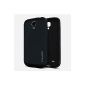 Spigen Slim Armor Case for Samsung Galaxy S4 Black (Wireless Phone Accessory)