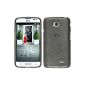 Silicone Case for LG L70 - brushed silver - Cover PhoneNatic ​​Cover + Protector (Electronics)