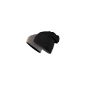 Cap KMA Jersey Longbeanie heather black (Textiles)