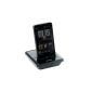 Docking Station for HTC HD2 with extra charging bay for second battery and audio-out (electronic)