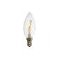 NCC-light LED Filament Candle 1W almost like 15W clear E14 100lm bulb filament bulb, 2700K, warm white 600436 (household goods)