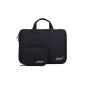 ICCI ShockProof Pouch Bag Case Pouch and an accessory bag Four Notebook from 33 to 33.8 cm (13 to 13.3 inches) MacBook Air / MacBook Pro / MacBook Pro Retina, Chromebook - Black (Electronics)
