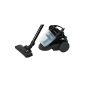 Triomph ETF1400 Cyclone Vacuum Cleaner without bag Black Plastic 32.5 x 23 x 29.5 cm (Kitchen)