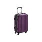 CAPITAL CASE - Alex - hand luggage suitcase trolley hard shell shiny, 55 cm, 42 liters (Textiles)