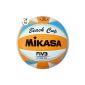 Mikasa beach volleyball Beach Cup, orange / white / blue, 1614 (Equipment)