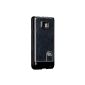 Case-Mate BT COV CM016418 BarelyThere Case for Samsung i9100 Aluminium / Black (Wireless Phone Accessory)