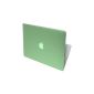 kwmobile® Case rigid and solid rubber, good grip, for Apple MacBook Pro 13 '' in Green (Electronics)