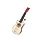 Bino 86553 - guitar with 6 strings, 23 inches (Toys)