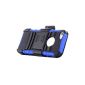 ATC Plastic & Silicone Case with Holder / Spinal clamper for Apple iPhone 5 iPhone5 Cases backcover Case Cover Case Case (Electronics)