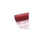 25 mx 30 cm Sizoweb® fleece original Tischband table runner red for wedding, Christmas, ...