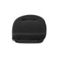 Black Hard Case for Sony MDR-V55R, MDR-ZX100P, MDR-ZX100B and MDR-ZX100W headband headphones (Electronics)