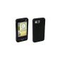 Black Silicone Case for Samsung i900 Colorfone (Electronics)