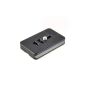 MENGS® PU60 camera quick release plate made of solid aluminum for 1/4 