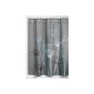 Interdesign 37294EU Thistle shower curtain 180 x 200 cm, gray / blue (household goods)