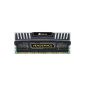 Corsair Vengeance Black 16GB (4x4GB) DDR3 1600 MHz (PC3 12800) Desktop Memory (CMZ16GX3M4A1600C9) (Personal Computers)