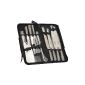Whole new set of knives 9 Eclipse professionals in a carrying case / a robust storage case with zipper (Kitchen)