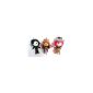 Johnny Depp all voodoo doll keychain - Jack Sparrow, Edward Scissorhands and The Mad Hatter (Toys)