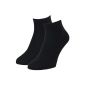 12 pairs fashionable sneaker socks men, women, teens in black, white o. Mix (Textiles)